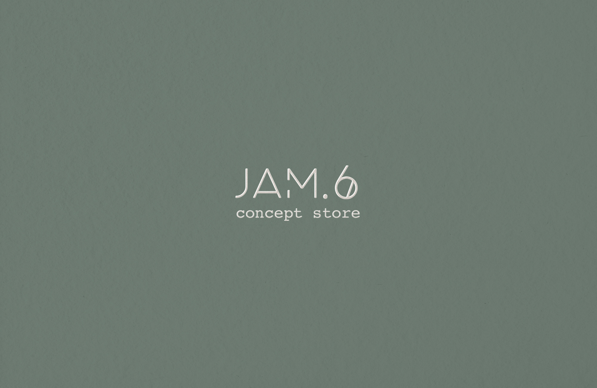 Idendité de marque - Jam.6 Concept Store